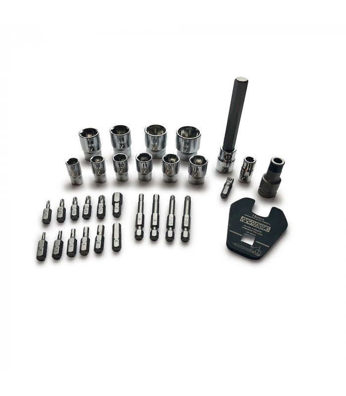 PEDRO'S PRO BIT AND SOCKET SET (31 PIECES) | TopFun.com