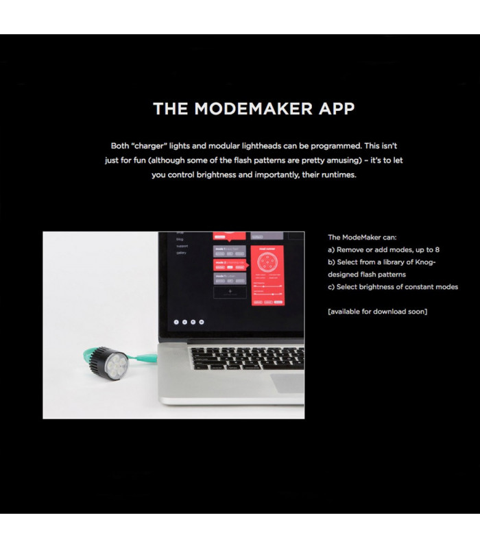 KNOG PWR LIGHTHEAD (1100 LUMENS) | TopFun.com