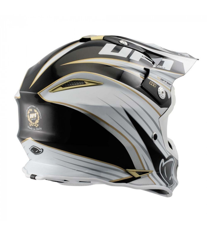 UFO WARRIOR TRAIL HELMET (BLACK)