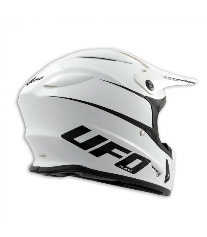 UFO LEVEL MX HELMET (WHITE)