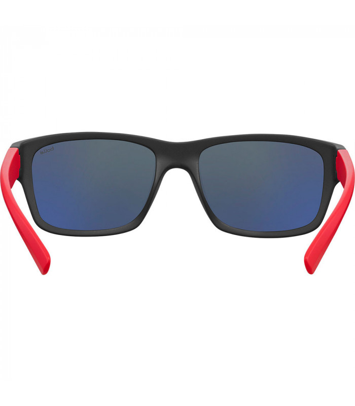 GAFAS BOLLE HOLMAN FLOATABLE BLACK RED MATTE (LENTES POLARIZADAS OFFSHORE BLUE) | TopFun.com