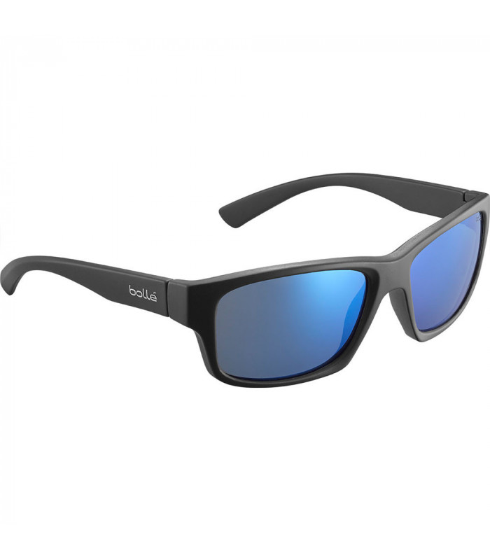 GAFAS BOLLE HOLMAN FLOATABLE BLACK MATTE (LENTES POLARIZADAS OFFSHORE BLUE) | TopFun.com