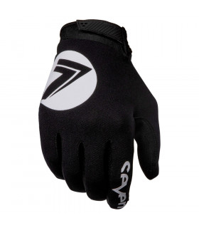 GUANTES SEVEN ANNEX 7 DOT INFANTILES (NEGRO)