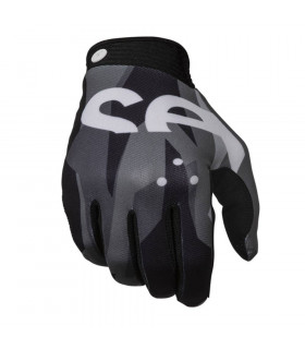 SEVEN ZERO CROSSOVER GLOVES (GREY/BLACK)
