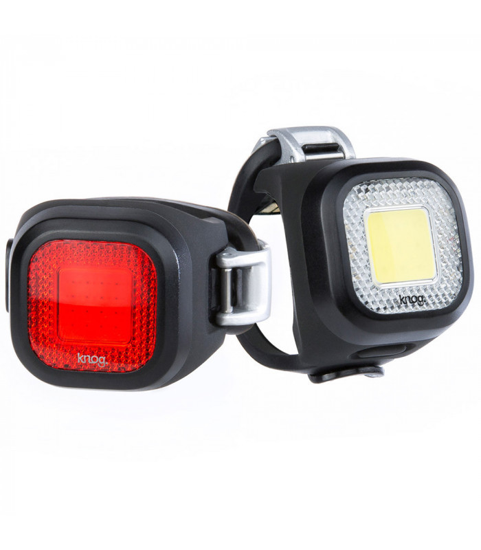 JUEGO LUCES KNOG BLINDER MINI CHIPPY (NEGRO)