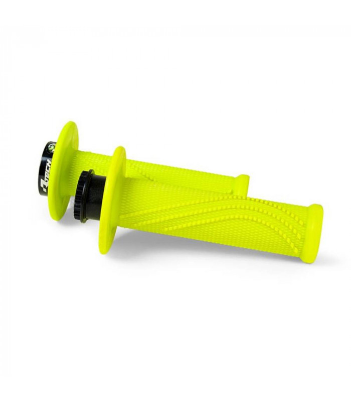 PUÑOS RTECH R20 LOCK-ON UNIVERSALES (AMARILLO NEON)