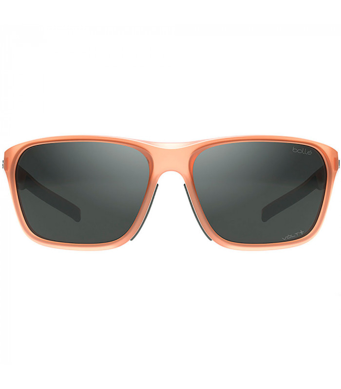 BOLLÉ STRIX PEACH MATTE SUNGLASSES (VOLT+ GUN POLARIZADED LENSES) | TopFun.com