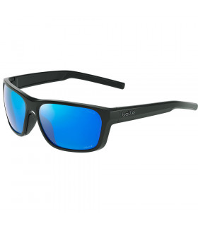 BOLLE STRIX FULL BLACK MATTE SUNGLASSES (PHANTOM+ BLUE POLARIZED 85% LENSES) | TopFun.com