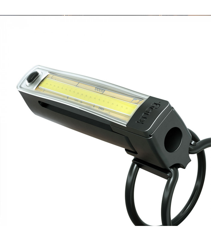 KNOG PLUS FRONT LIGHT (BLACK)