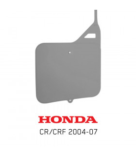 UFO VENTED FRONT NUMBER PLATE HONDA CR, CRF (2004-2007)