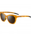 BOLLE PRIZE CARAMEL TORTOISE MATTE SUNGLASSES (BROWN GUN POLARIZED LENSES)