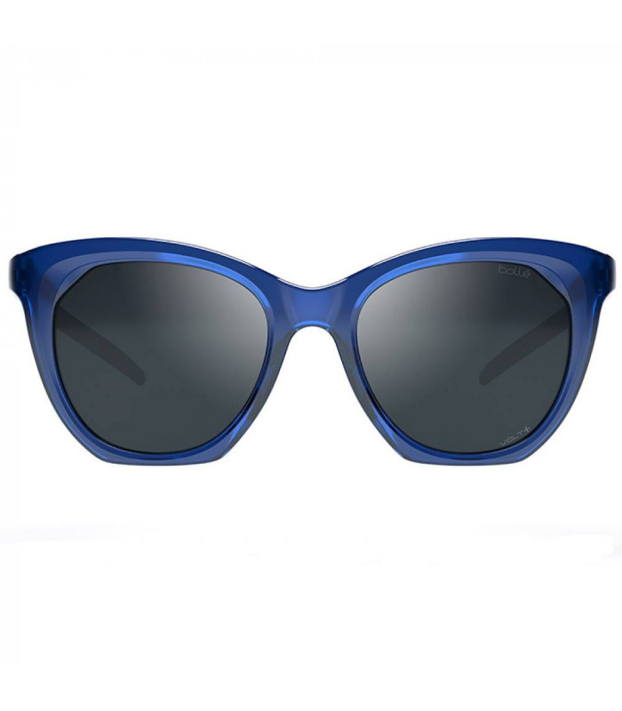 BOLLE PRIZE NAVY CRYSTAL SHINY SUNGLASSES (VOLT+ COLD WHITE POLARIZED LENSES) | TopFun.com