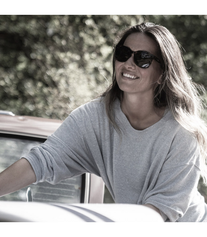 BOLLE ADA BLACK SHINY SUNGLASSES (POLARIZED AXIS LENSES) | TopFun.com