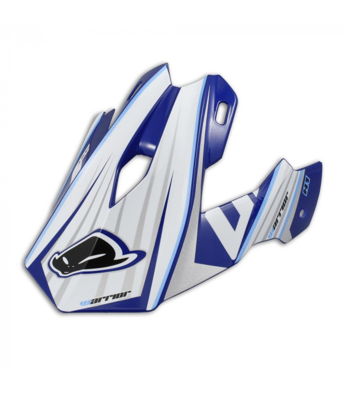 UFO WARRIOR TRAIL HELMET VISOR (BLUE)