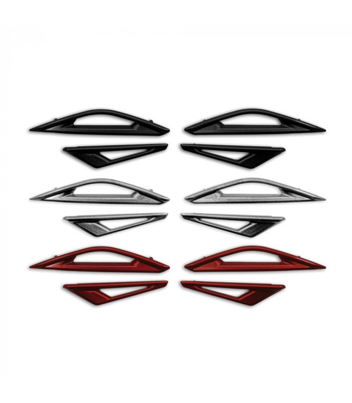 ACCESORIO CASCO UFO TOMA AIRE LATERAL COLOR ROJO