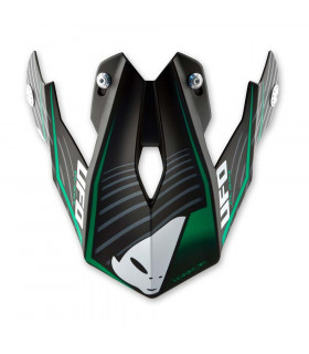 VISERA CASCO UFO THE ALLIEN (NEGRA)