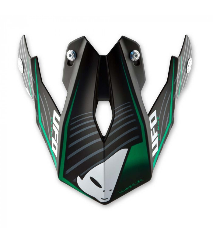 UFO THE ALLIEN HELMET VISOR (BLACK)