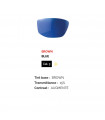 BOLLE CHRONOSHIELD MATTE PINK SUNGLASSES (BROWN BLUE LENS)