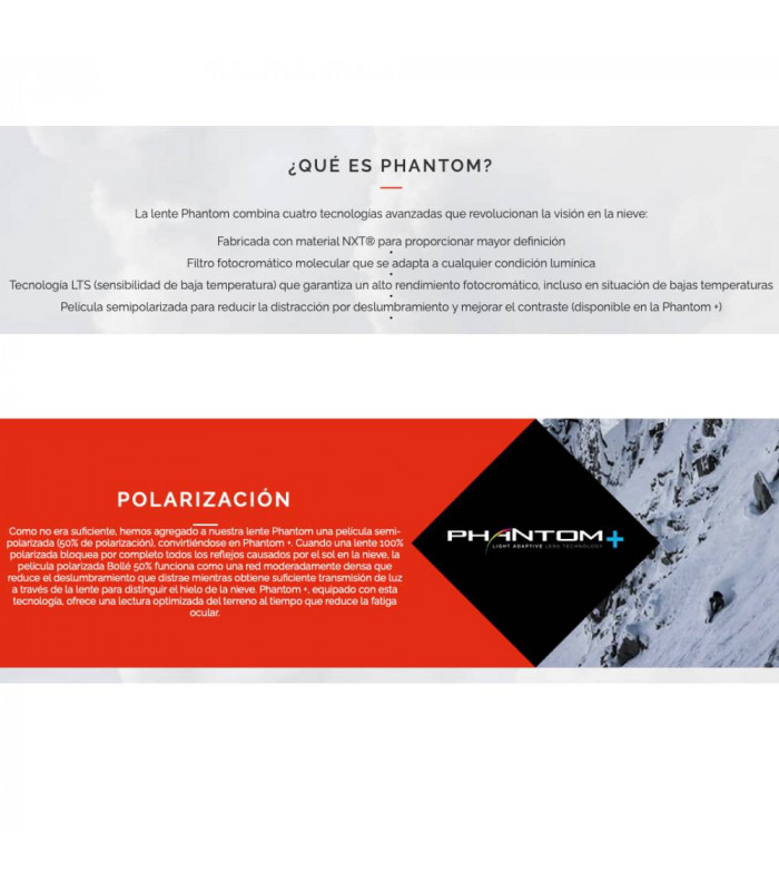 LENTE BOLLE SHIFTER (PHANTOM VERMILLION)