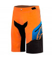 ALPINESTARS PREDATOR BRIGHT ORANGE-BRIGHT BLUE SHORTS (SIZE: 32)
