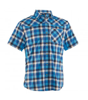 CAMISA CLUB RIDE NEW WEST (AZUL/BLANCO) | TopFun.com