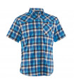 CAMISA CLUB RIDE NEW WEST (AZUL/BLANCO)