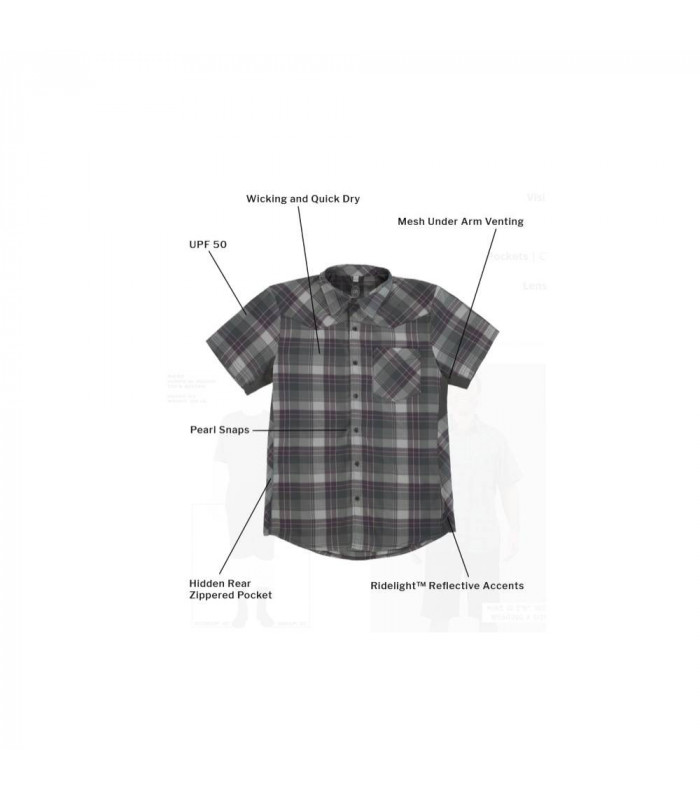 CLUB RIDE DETOUR SHIRT (KHAKI/TREAD PRINT)