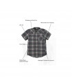 CLUB RIDE DETOUR SHIRT (KHAKI/TREAD PRINT)