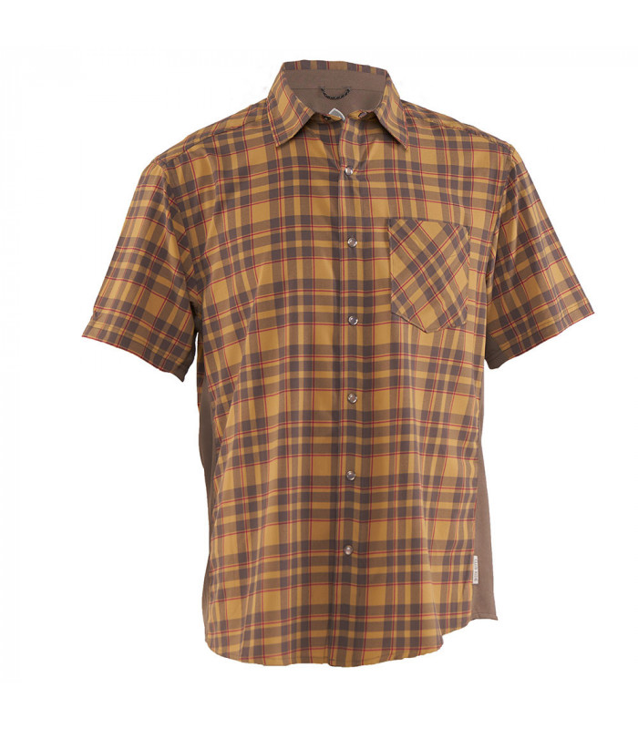CAMISA CLUB RIDE DETOUR (KHAKI/CAYENNE) | TopFun.com