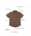 CAMISA CLUB RIDE DETOUR (MALLARD CLIP PRINT) | TopFun.com