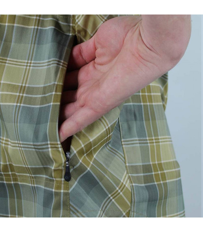 CLUB RIDE NEW WEST SHIRT (KHAKI PLAID) | TopFun.com