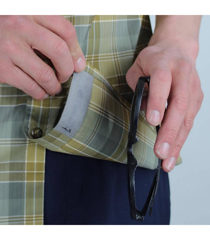 CLUB RIDE NEW WEST SHIRT (KHAKI PLAID) | TopFun.com