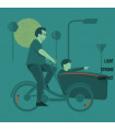 TUBOLITO TUBO CARGO BIKE AV TUBE (24" X 1.75"-2.5")