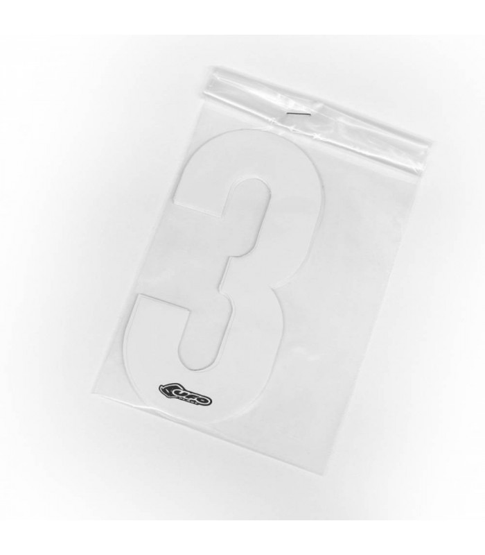 NÚMEROS ADHESIVOS UFO (15 CM)