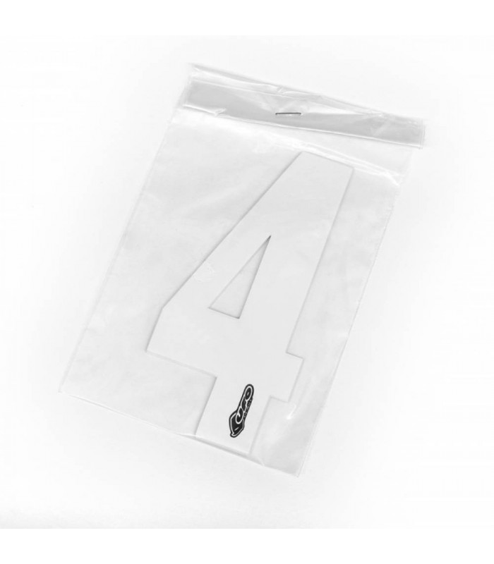 NÚMEROS ADHESIVOS UFO (15 CM)