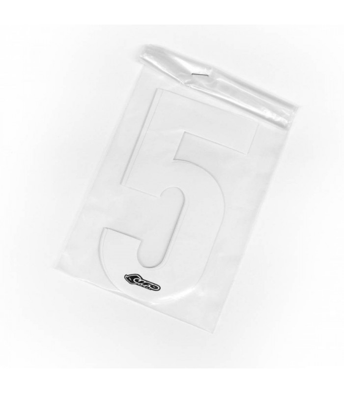 UFO STICKER NUMBERS (15 CM)