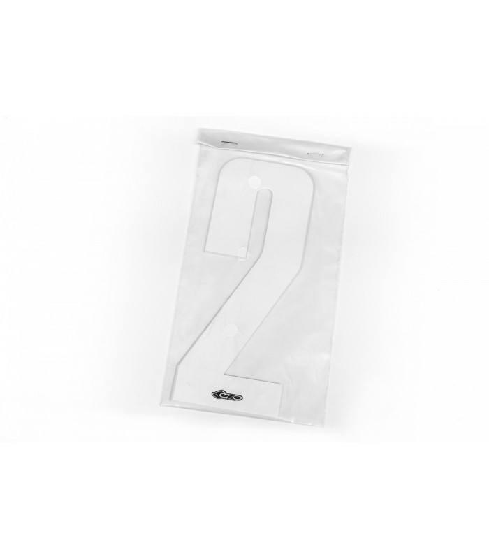 UFO STICKER NUMBERS (21 CM)
