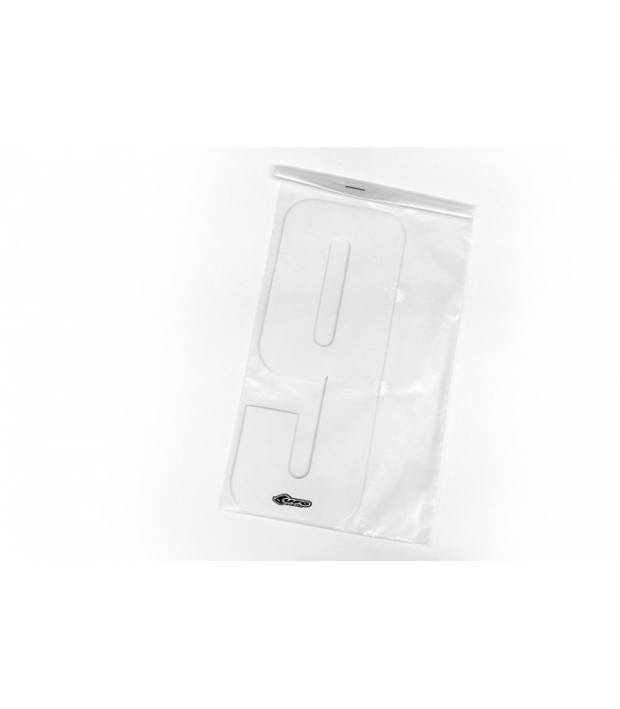 UFO STICKER NUMBERS (21 CM)