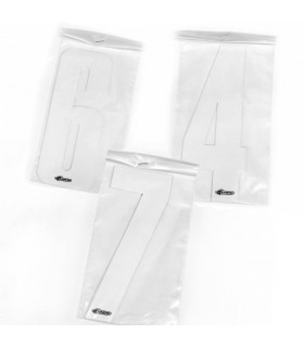 UFO STICKER NUMBERS (21 CM)