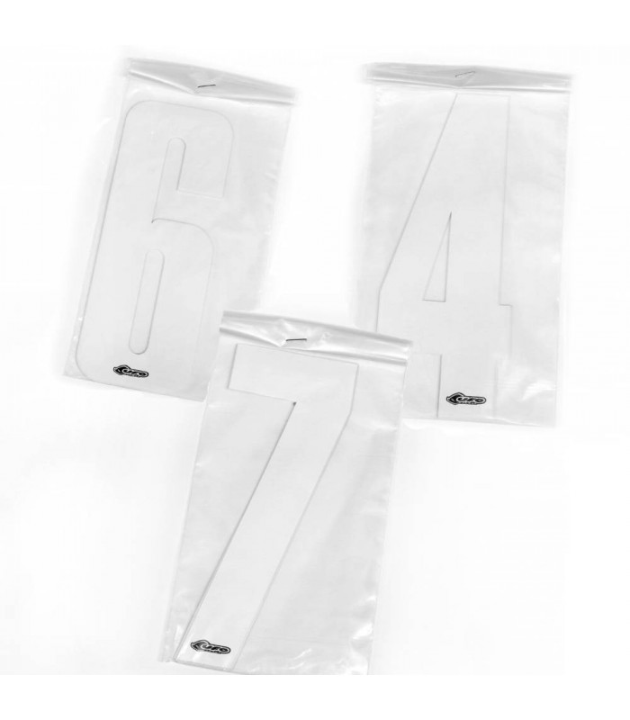 UFO STICKER NUMBERS (21 CM)