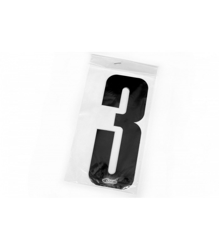 UFO STICKER NUMBERS (21 CM)