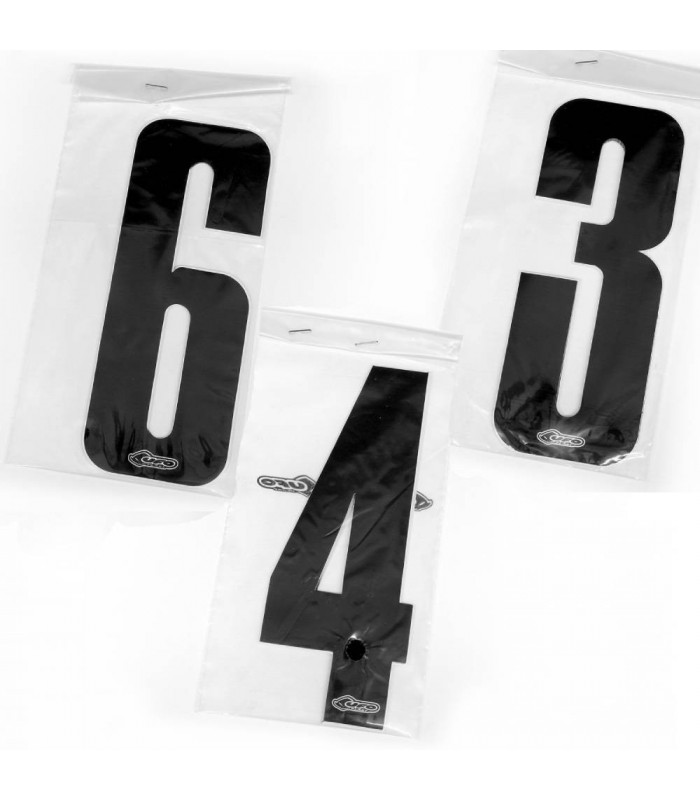 UFO STICKER NUMBERS (21 CM)
