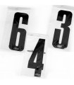 UFO STICKER NUMBERS (21 CM)