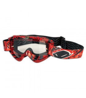 UFO NAZCA EVOLUTION 2 RED GOGGLES (CLEAR LENS)