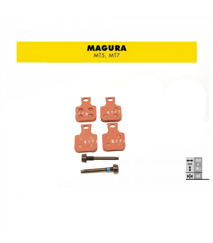 PASTILLAS FRENO TFHPC EBIKE PARA MAGURA MT5, MT7 | TopFun.com