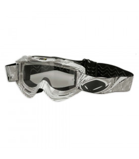 UFO NAZCA EVOLUTION 2 WHITE GOGGLES (CLEAR LENS)