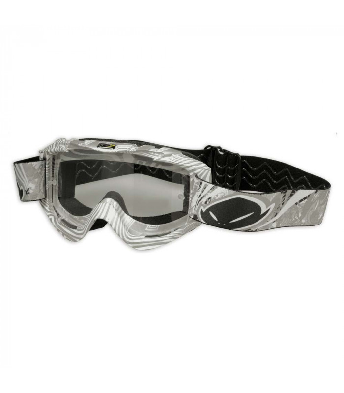 MÁSCARA UFO NAZCA EVOLUTION 2 BLANCA (LENTE TRANSPARENTE)