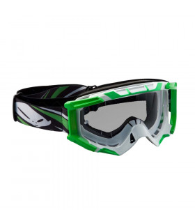 UFO MIXAGE GREEN GOGGLES (CLEAR LENS)