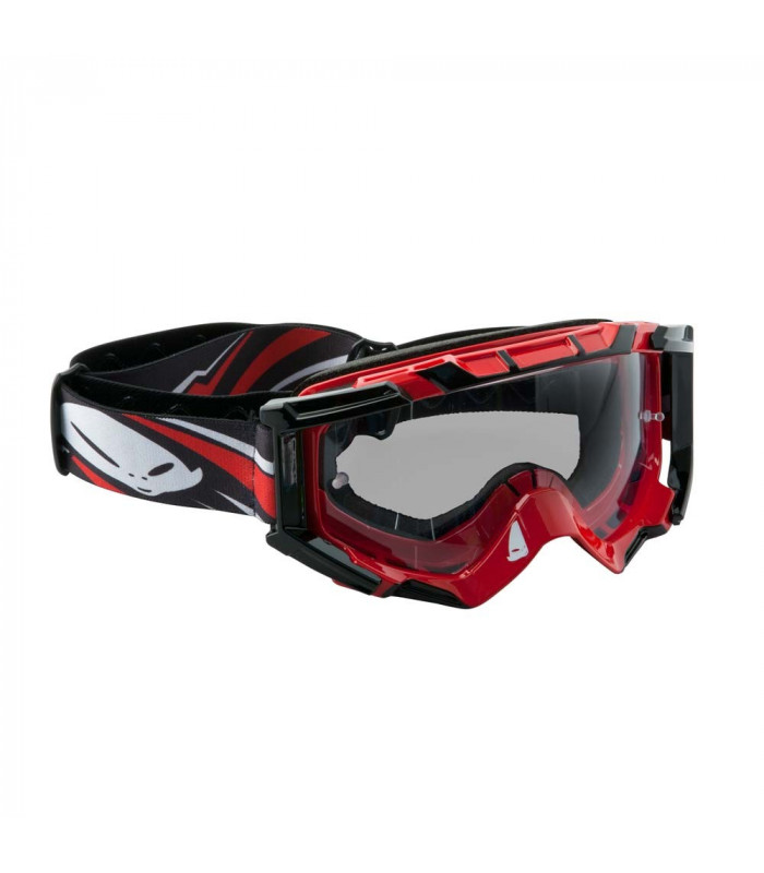 UFO MIXAGE RED GOGGLES (CLEAR LENS)