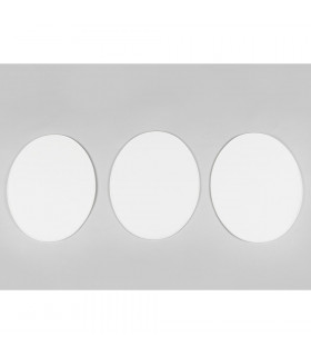 PLACAS PORTANÚMEROS UNIVERSALES OVALES (DESDE 1970)